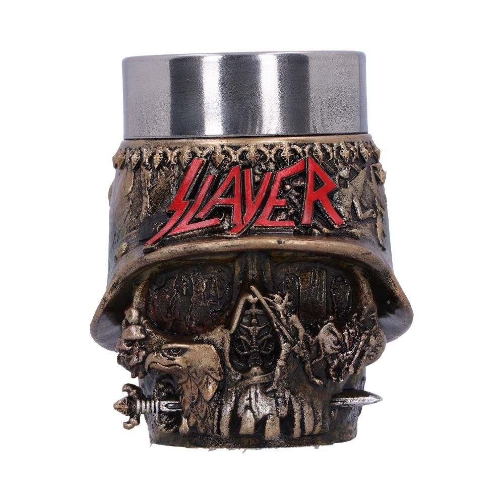 Nemesis Now Slayer - Skull Shot glass - Bronze coloured